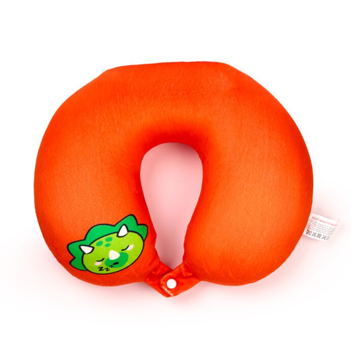 2-in-1 Plush toy and travel pillow (Dinosaur)