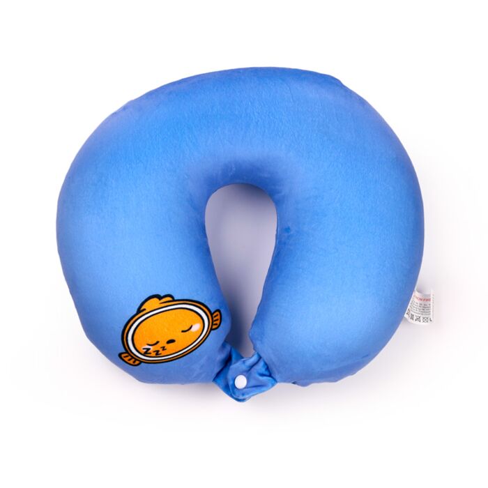 2-in-1 Plush toy and travel pillow (Fish)