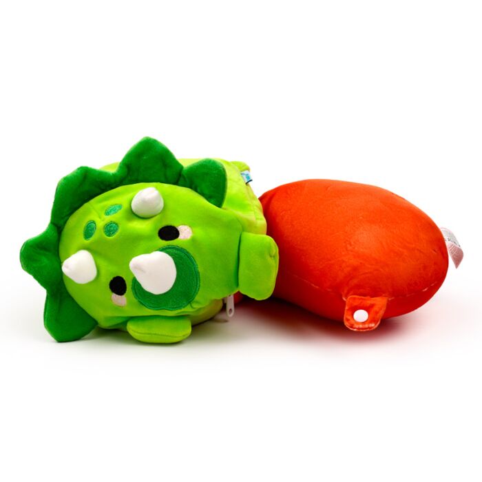 2-in-1 Plush toy and travel pillow (Dinosaur)